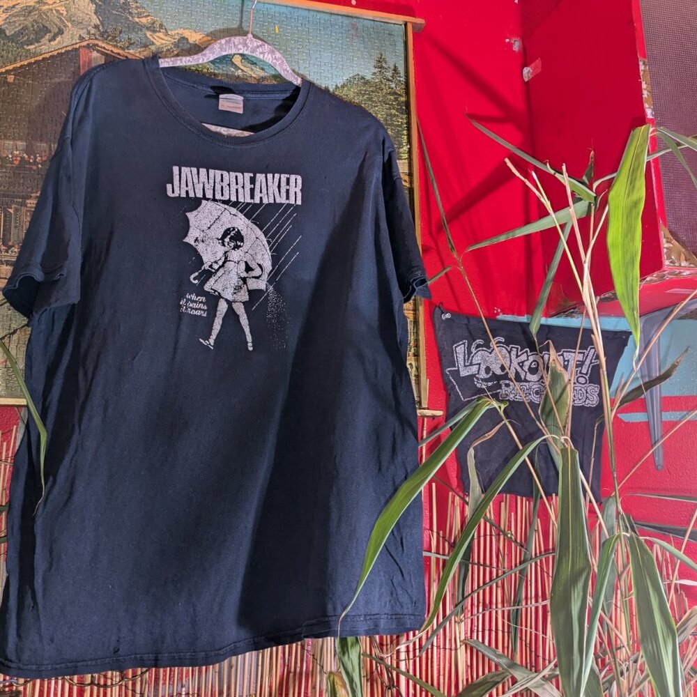 Vintage B&W Jawbreaker t-shirt band